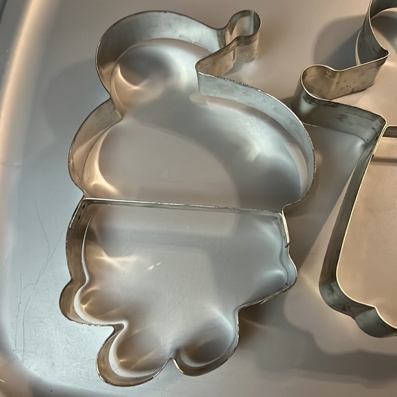 Vintage 1985 Fox Run Craftsmen Stainless Cookie Cutters Gingerbread Santa NIB - Picture 10 of 10